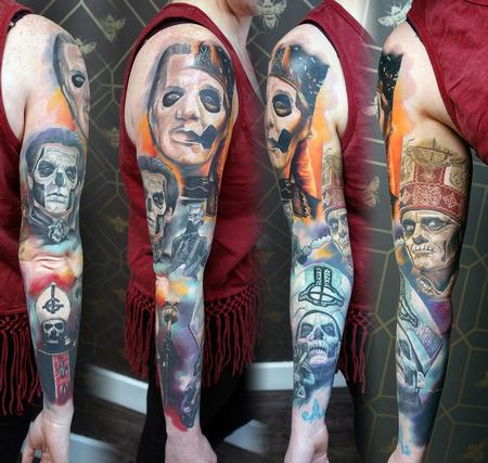 Tattoos - GHOST sleeve - 144752
